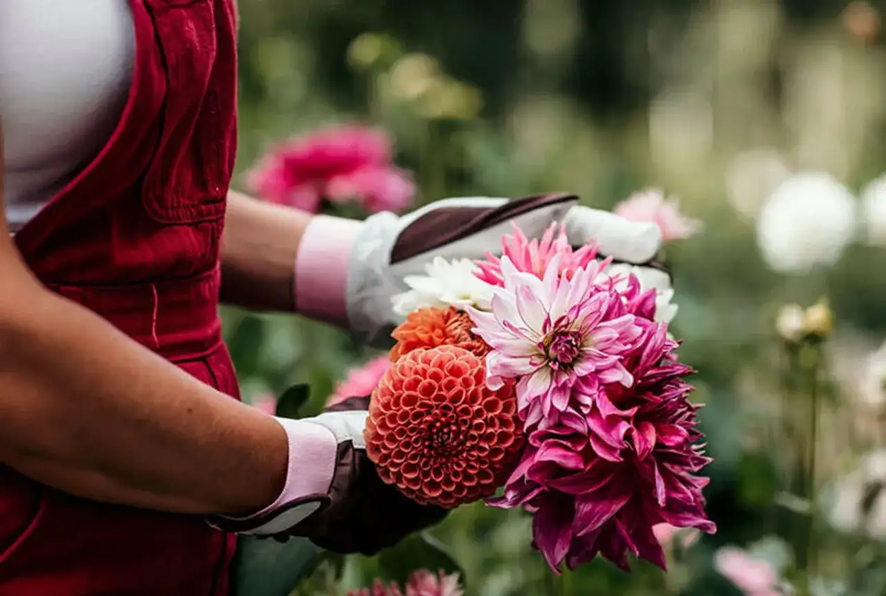 Dahlia i kruka - så får du blomning hela sommaren