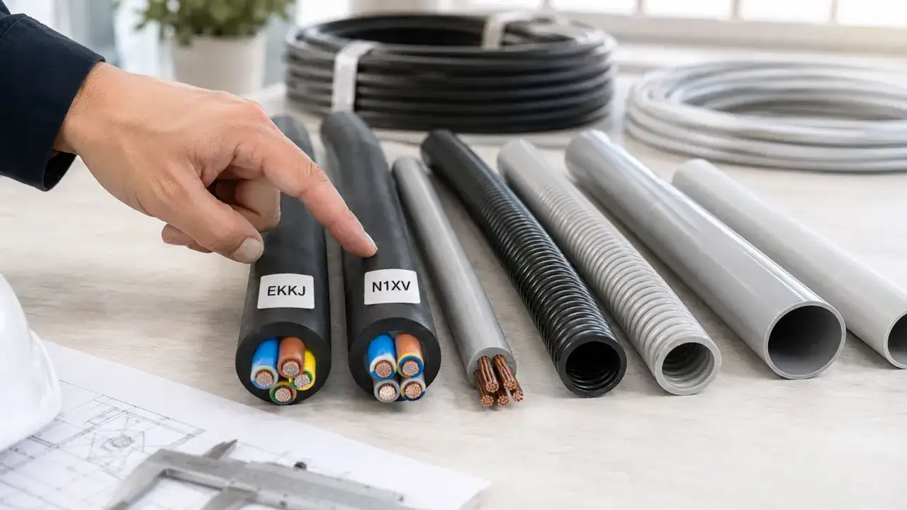 Elkabel utomhus - så väljer du rätt kabel och skydd